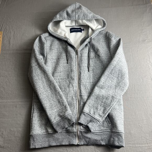Calvin Klein Mens Hoodie Hooded Sweatshirt Sweater size M - Picture 12 of 12
